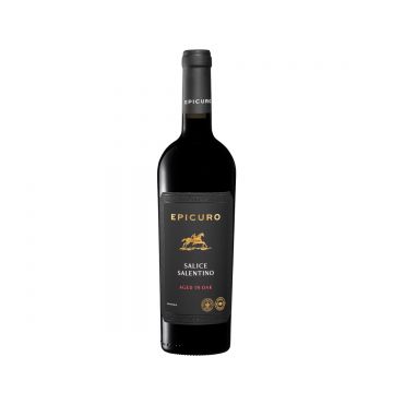 Epicuro Salice Salentino DOP Aged in Oak- Vin Rosu Sec - Italia - 0.75L