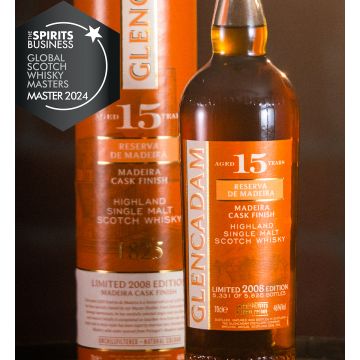 Glencadam 15 ani Reserva de Madeira Cask Finish Limited 2008 Edition Whisky 0.7L