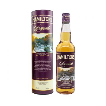 Hamiltons Speyside Single Malt Scotch Whisky 0.7L
