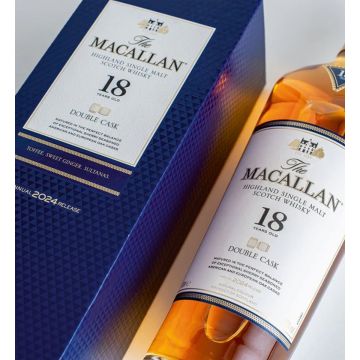 The Macallan 18 ani Double Cask Highland Single Malt Scotch Whisky 0.7L