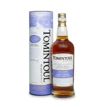 Tomintoul Pedro Ximenez Sherry Cask Finish Speyside Single Malt Scotch Whisky 0.7L