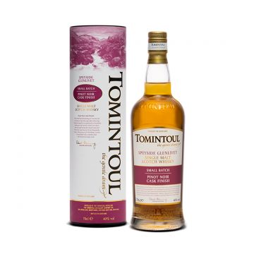 Tomintoul Pinot Noir Cask Finish Speyside Single Malt Scotch Whisky 0.7L
