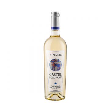 Vinarte Castel Bolovanu Tamaioasa Romaneasca - Vin Alb Demisec - Romania - 0.75L