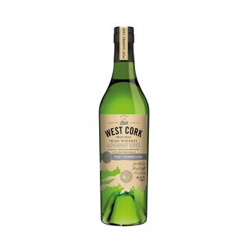 West Cork Glengarriff Series Charred Cask Peat Single Malt Irish Whiskey 0.7L