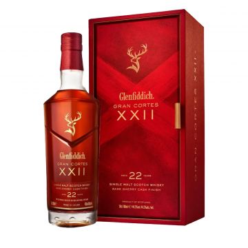 22 year old gran cortes single malt  700 ml