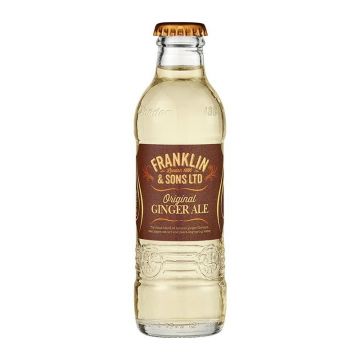 Bere cu Ghimbir Franklin & Sons, Ginger Ale, 200 ml