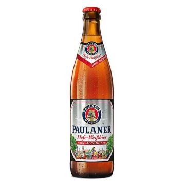 Bere Hefe Weiss  Paulaner, fara Alcool, 0.5 l