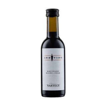 Set 2 x Vin Chateau Vartely Individo, Rara Neagra, Malbec si Syrah, Rosu Sec, 0.187 l