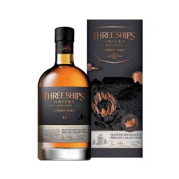 Three Ships Single Malt South Africa 12 ani Whisky 0.7L Three Ships Single Malt South Africa 12 ani Whisky 0.7L