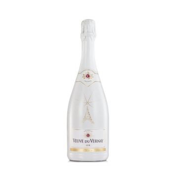 Vin Spumant Veuve Du Vernay Ice, 0% Alcool, Alb Demisec, 0.75 l