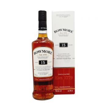 Whisky Bowmore Darkest 15 Ani 0.7l
