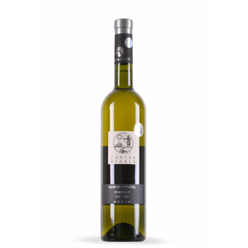 Vin alb - Curtea Regala Muscat Ottonel, demidulce, 2018 | Vinuri de Macin