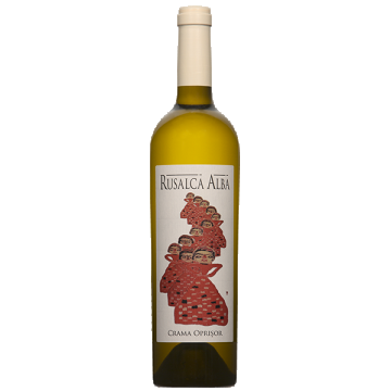 Vin alb - Rusalca alba, 2018, sec | Crama Oprisor