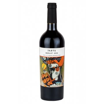 Vin rosu - 7Arts Merlot 2016 | 7Arts