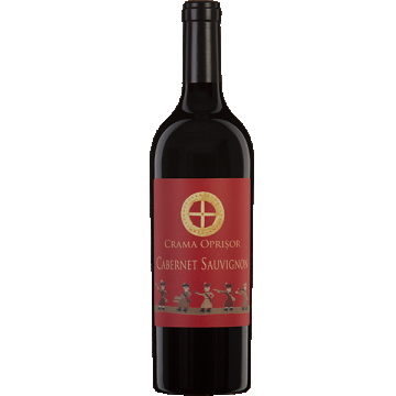 Vin rosu - Eticheta rosie - Crama Oprisor, Cabernet Sauvignon , 2015, sec | Crama Oprisor
