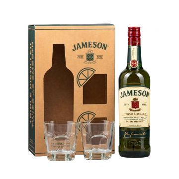 Whiskey Jameson + 2pahare 70cl