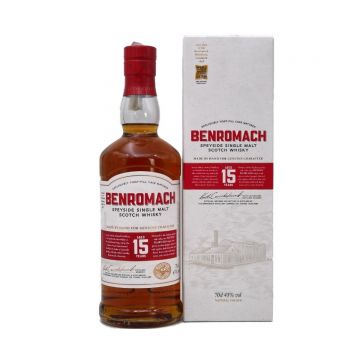 Whisky Benromach 15 ani First Fill 0.7L