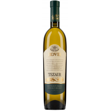 Vin alb - Tezaur, Sauvignon Blanc & Feteasca Regala, sec, 2020 | Jidvei