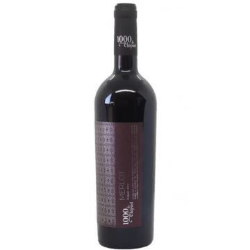 Vin rosu - 1000 de Chipuri - Ie de Fintesti Merlot, sec, 2017 | 1000 de chipuri