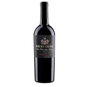 Vin rosu - Bravoure, Cabernet Sauvignon, Merlot, sec, 2017 | Chateau Cristi