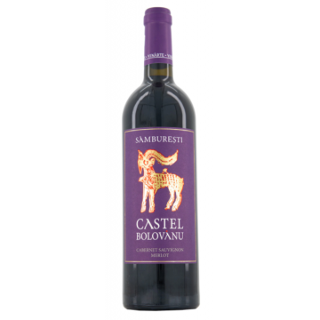 Vin rosu - Castel Bolovanu, Cabernet Sauvignong & Merlot, sec, 2017 | Vinarte