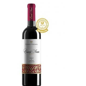 Vin rosu - Cuvee Ioan, Merlot & Cabernet Sauvignon, sec, 2016 | Crama Viisoara