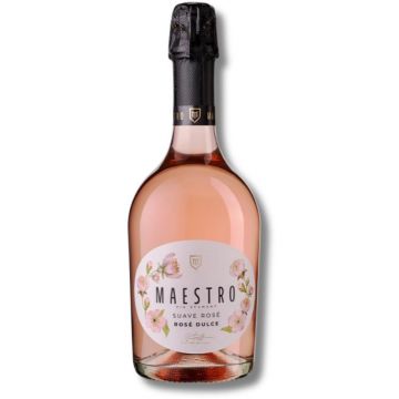 Vin Spumant Rose Apriori Maestro, Suave Rose, Dulce, 0.75 l