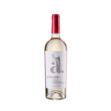 Apriori Alb Chardonnay & Riesling & Rkatsiteli - Vin Sec Alb - Republica Moldova - 0.75L