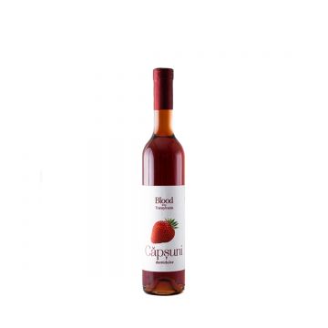 Blood from Transylvania Capsuni - Vin Rosu Demidulce - Romania - 0.5L