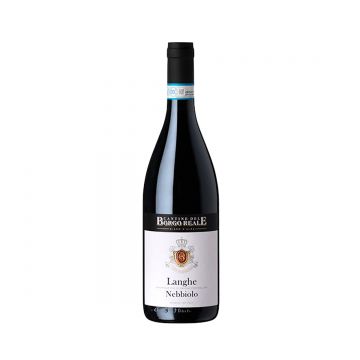 Borgo Reale Nebbiolo Langhe Piemonte DOC - Vin Rosu Sec - Italia - 0.75L