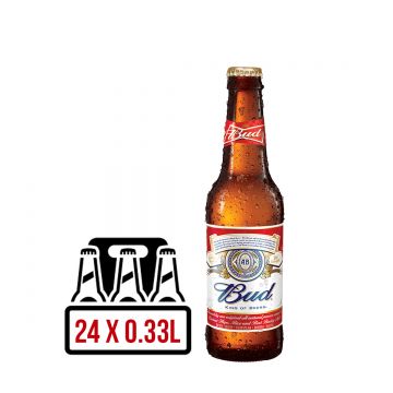 Bud American Lager BAX 24 st. x 0.33L