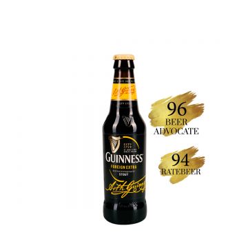 Guinness Foreign Extra Stout - sticla - 0.33L