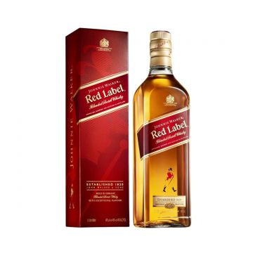 Johnnie Walker Red Label Blended Scotch Whisky 1L