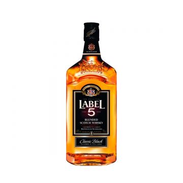 Label 5 Classic Black Blended Scotch Whisky 0.7L