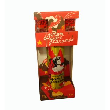 Lichior Aguere Caramelo Gift Set 0.7L