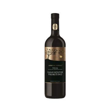 Sasso al Vento Sangiovese Primitivo Puglia IGT - Vin Sec Rosu - Italia - 0.75L