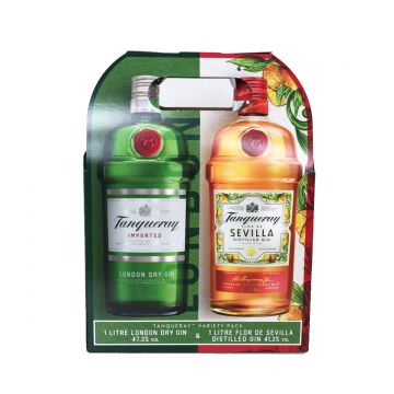 Tanqueray Gin Variety Pack Gift Set 2 st. x 1L