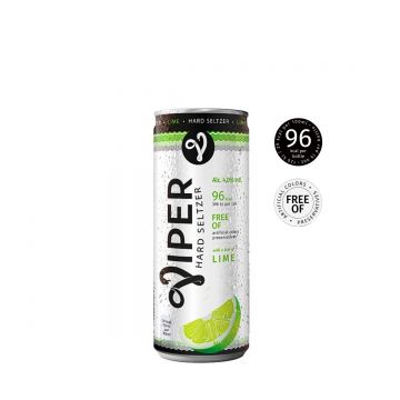 Viper Hard Seltzer Lime 0.33L