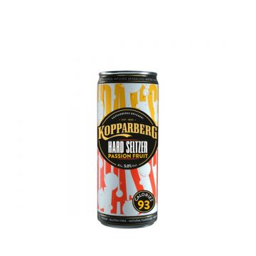 Kopparberg Hard Seltzer Passionfruit Vodka 0.33L Kopparberg Hard Seltzer Passionfruit Vodka 0.33L