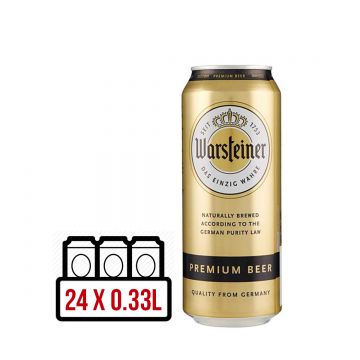 Warsteiner Premium Pils BAX 24 dz. x 0.33L