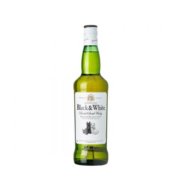 Black & White Blended Scotch Whisky 1L