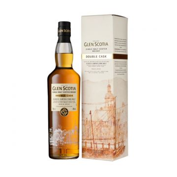 Glen Scotia Double Cask Classic Campbeltown Single Malt Scotch Whisky 0.7L Glen Scotia Double Cask Classic Campbeltown Single Malt Scotch Whisky 0.7L