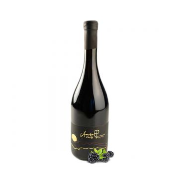 Amora Black Satin Mure - Vin Rosu Demisec - Romania - 0.75L