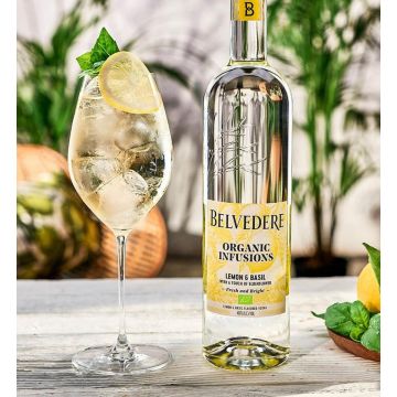 Belvedere Organic Infusions Lemon & Basil Vodka 0.7L