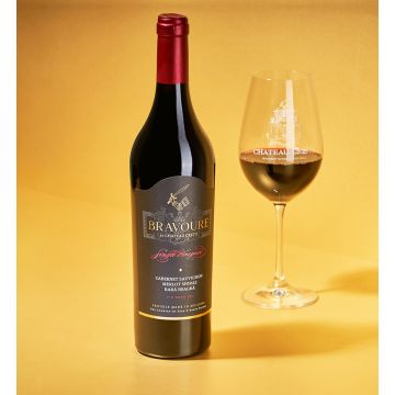 Bravoure by Chateau Cristi Single Vineyards Cabernet Sauvignon, Merlot, Shiraz, Rara Neagra - Vin Rosu Sec - Republica Moldova - 0.75L