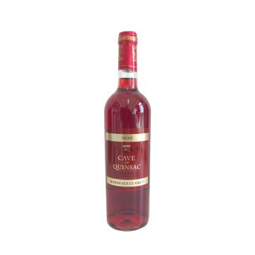 Cave de Quinsac Clairet de Quinsac Bordeaux Clairet - Vin Rose Sec - Franta - 0.75L