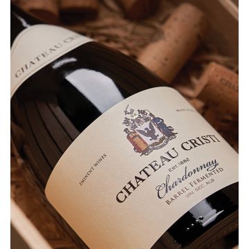 Chateau Cristi Chardonnay Barrel Fermented - Vin Alb Sec - Republica Moldova - 0.75L