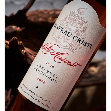 Chateau Cristi Late Harvest Cabernet Sauvignon - Vin Rose Dulce - Republica Moldova - 0.5L