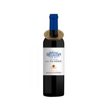 Chateau La Picherie Les Marronniers Montagne Saint Emilion Merlot & Cabernet Franc - Vin Rosu Sec - Franta - 0.75L