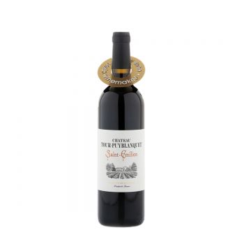 Chateau Tour Puyblanquet Saint Emilion Merlot & Cabernet Sauvignon - Vin Rosu Sec - Franta - 0.75L